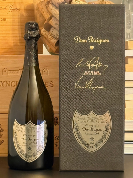 Dom Pérignon Chef de Cave Legacy Edition Champagne 2008 with gift box